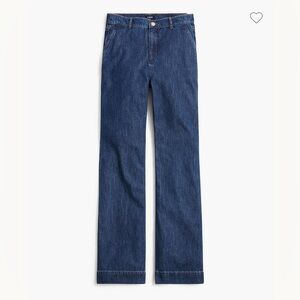 J. Crew Denim Trouser Pant High-Rise